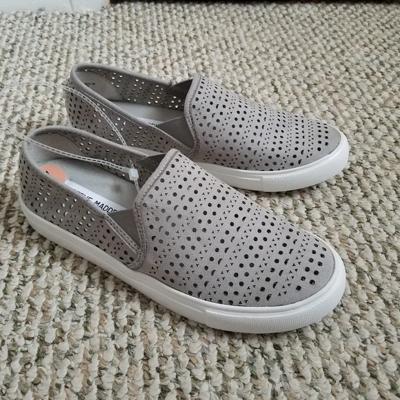 Steve Madden Shoes - SM Grey Slip on Sneakers